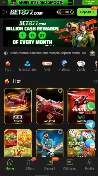 Bet8777 game download