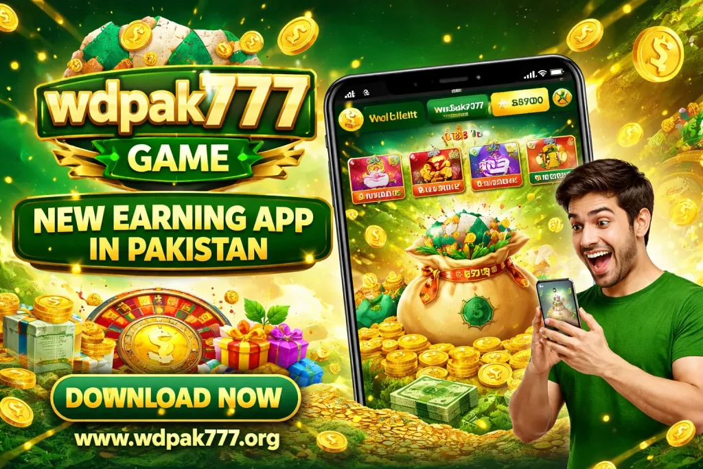 wdpak777 game real earning app pakistan
