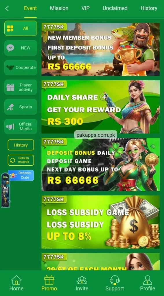 7777SK login