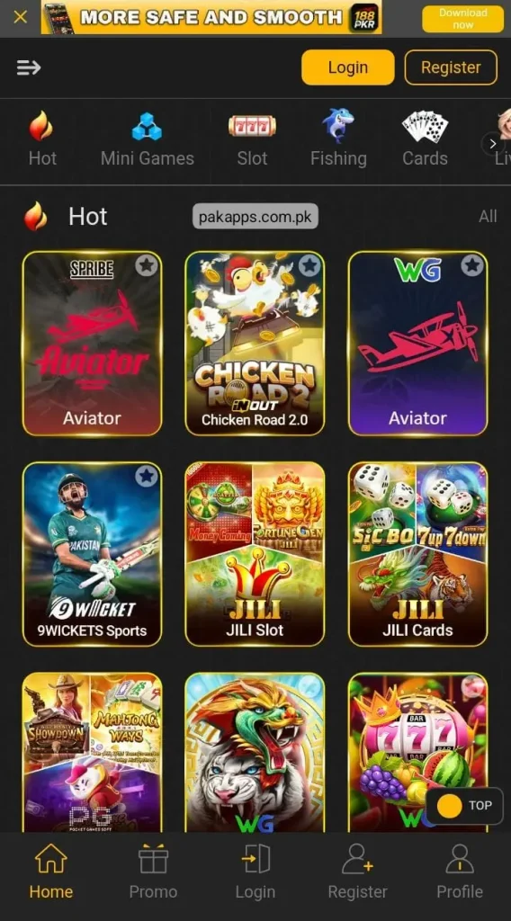 188pkr game
