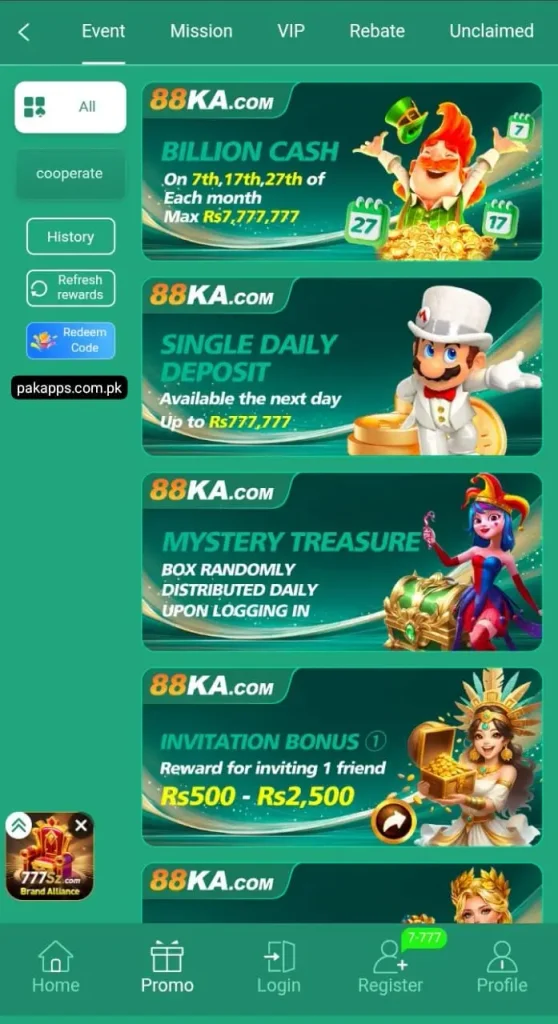 88KA Login